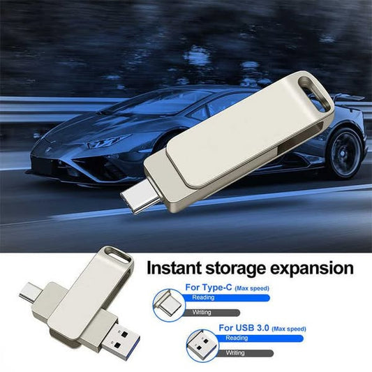 Clé USB 2 en 1 Type-C + USB