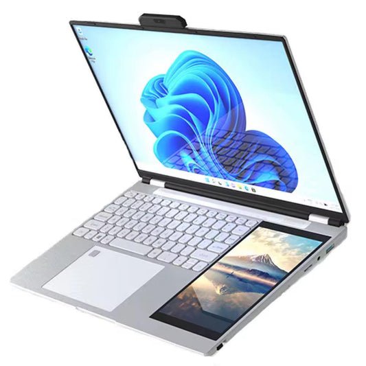 Ordinateur portable double écran 15.6" + 7" | Modèle JH-HL156D (N100)